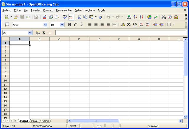OpenOffice.org Calc OpenOffice.org Calc