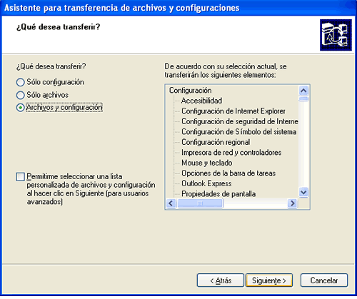 Transferencia de archivos y configuraciones 04 Transferencia de archivos y configuraciones 04