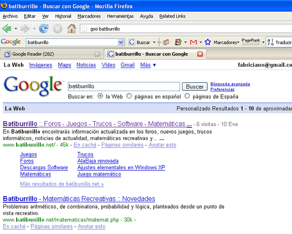 Búsqueda en Google Búsqueda en Google