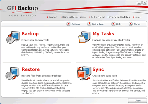 GFI Backup GFI Backup