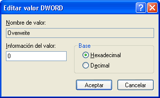 Creación .dmp Creación .dmp