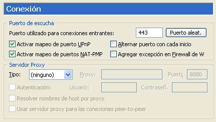 Conexión