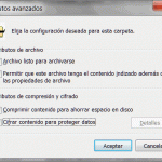 Cifrar y/o descifrar un archivo o una carpeta en Windows 7