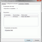 Activar o desactivar el acceso directo a memoria en Windows 7