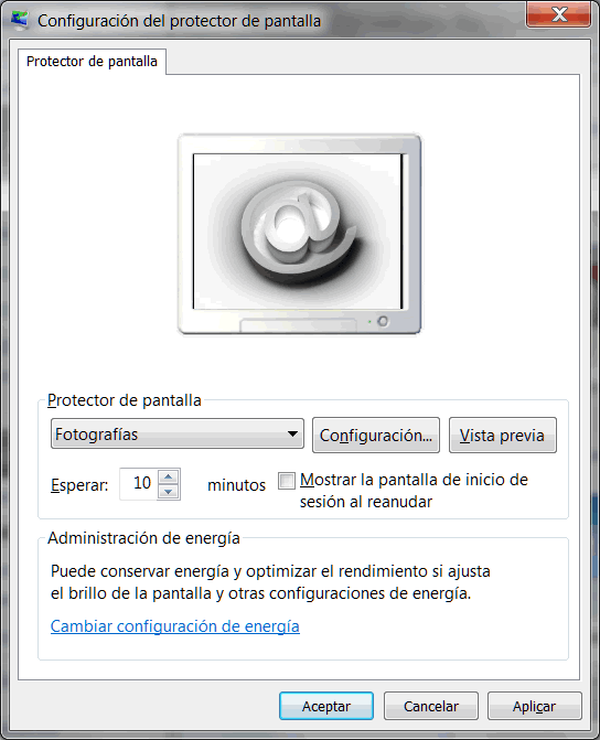Protector de pantalla Protector de pantalla