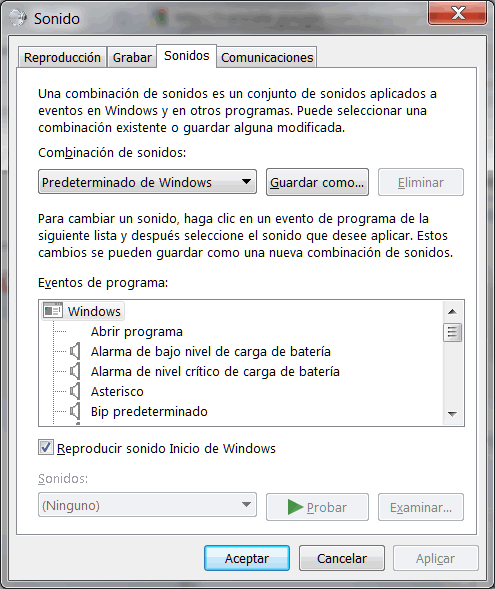 Sonidos Sonidos