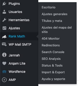 Rank Math, un gran plugin de SEO para WordPress 3 Rank Math
