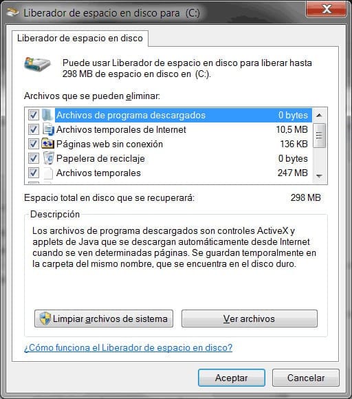 Liberador de espacio