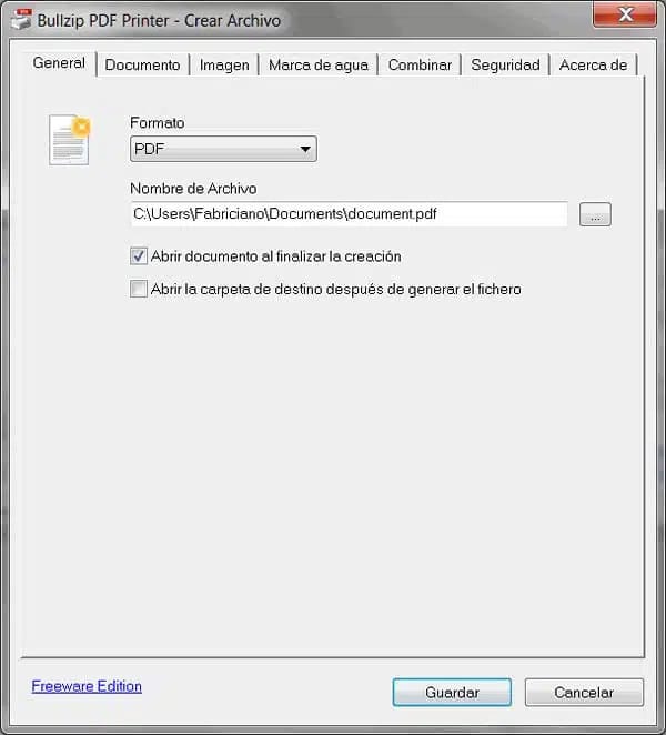 Bullzip PDF Printer