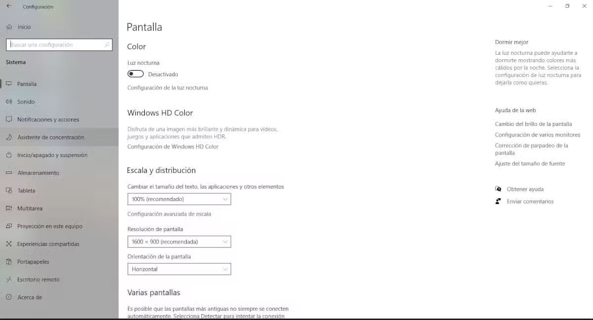 Pantalla