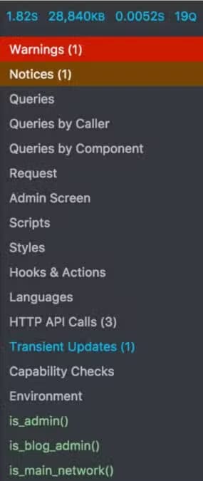 Query Monitor