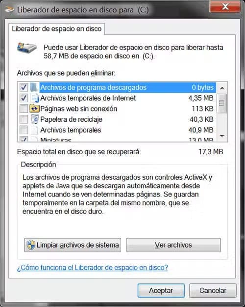 Archivos eliminar