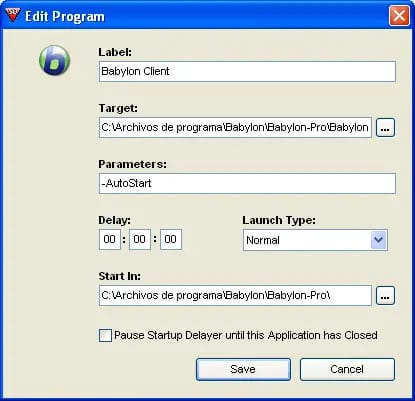 Startup Delayer Edit