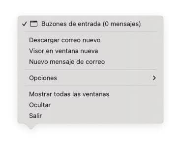 Salir de Mail